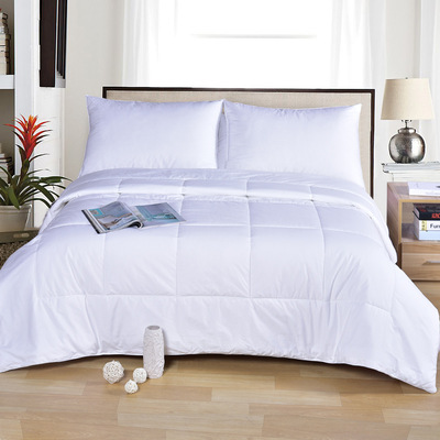 南通厂家批发宾馆床上用品全棉加厚被芯 星级酒店布草羽丝绒被子