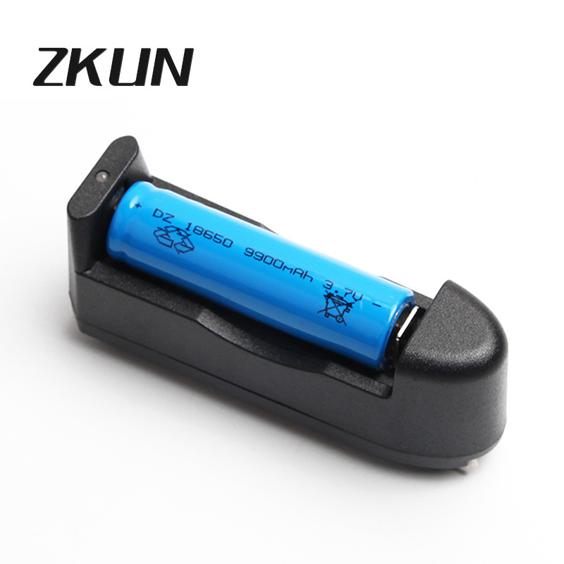 Multifunctional charger 18650 charger 16340 charger round plug flat plug universal charger battery