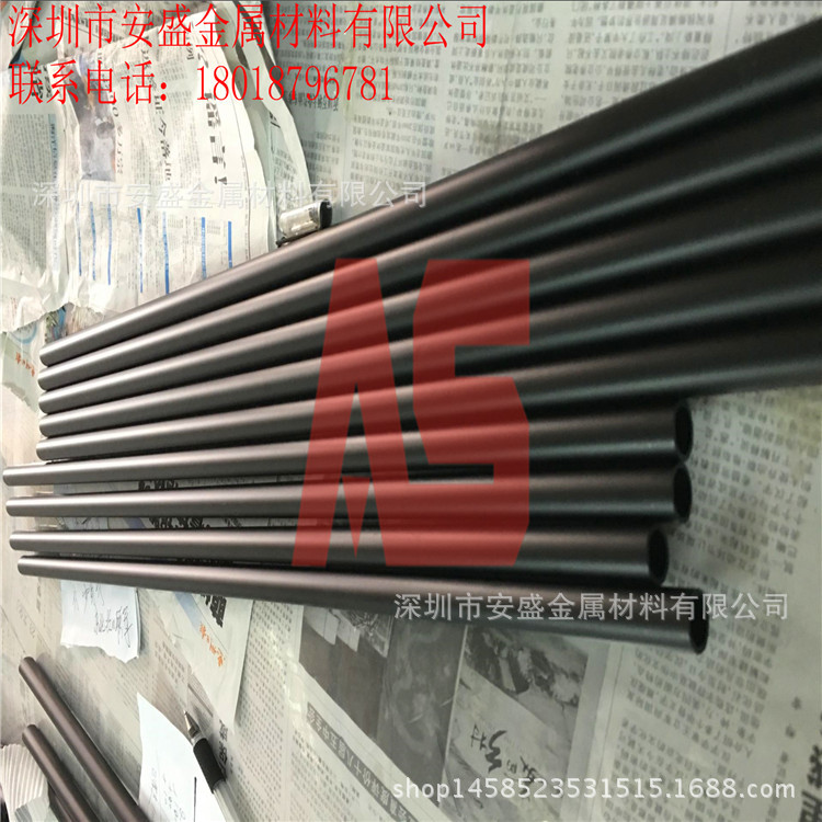 销售广东6063/6061氧化铝管 外径16MM 内12.1MM 黑色氧化套管