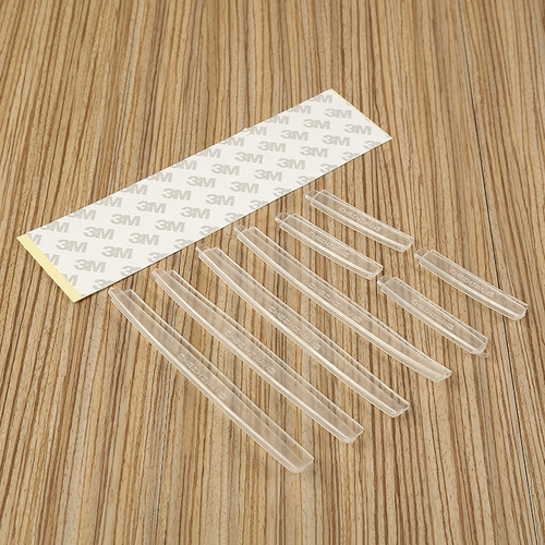 Transparent crash strip, vehicle anti-scratch strip, anti-scuff strip, anti-scrape strip, anti-collision strip, car door side anti-collision rubber strip