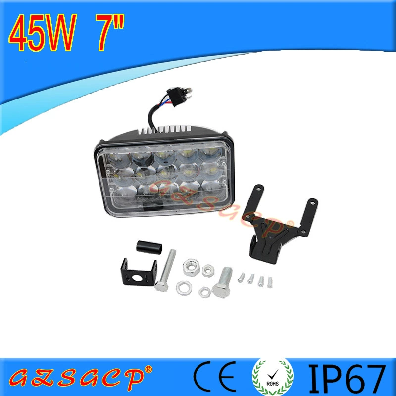 Светодиодные сверхъяркие рабочие фары, 12V, 24V, 5 дюймов