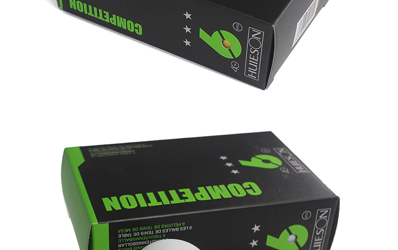 Description Picture 6 of itemHuieson Samsung Celluloid 40mm Old Material Table Tennis Balls, 6-piece boxed Samsung Balls