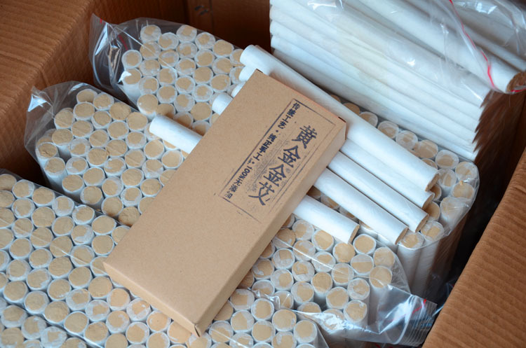 Golden Moxa Sticks Ai Tiao 50:1 Pure Moxibustion Rolls 1.8cm x 20cm Traditional Warming Care specifications