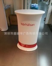 批发促销台试吃铝合金拉网展架快幕秀展示架快展促销前台得力宝