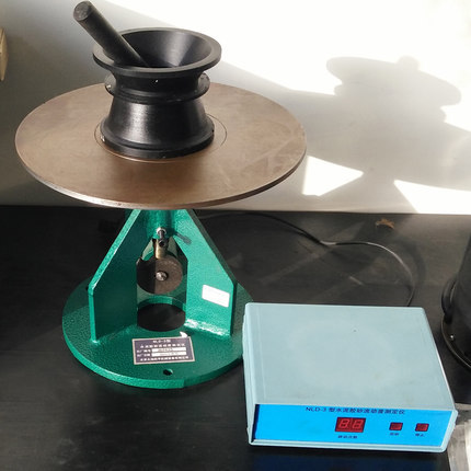 NLD-3越达水泥胶砂流动度测定仪 水泥跳桌 电动跳桌测试仪 试模
