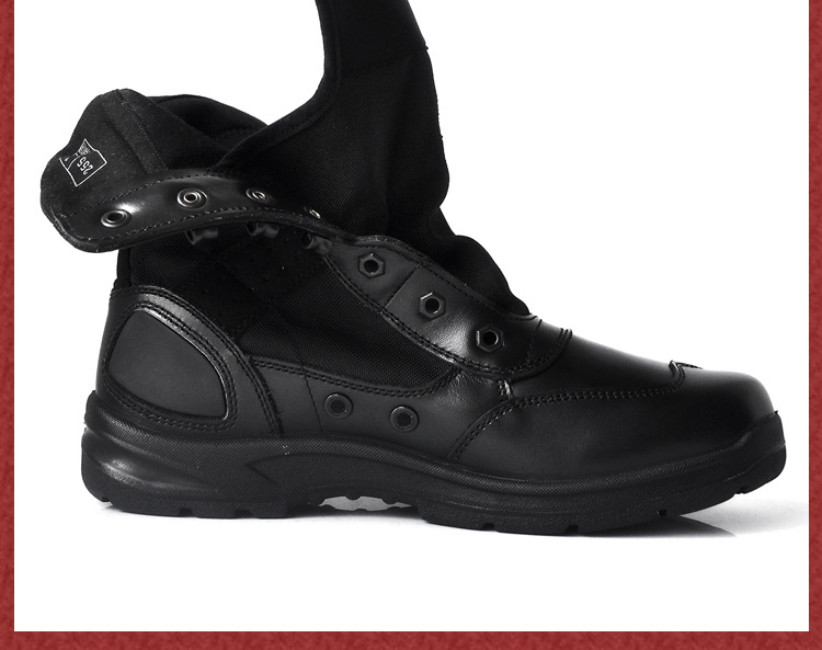 Boots militaires pour homme en cuir - Ref 1397496 Image 29