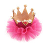 Children's three dimensional shiny hairgrip for princess, European style, 6 colors