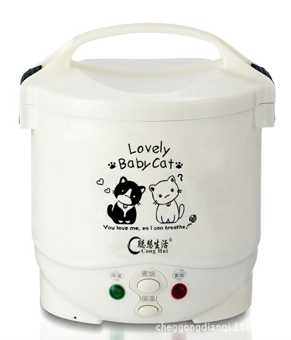 韩版迷你电饭煲批发、家用小型迷你电饭锅、学生蒸煮加热保温饭锅|ms