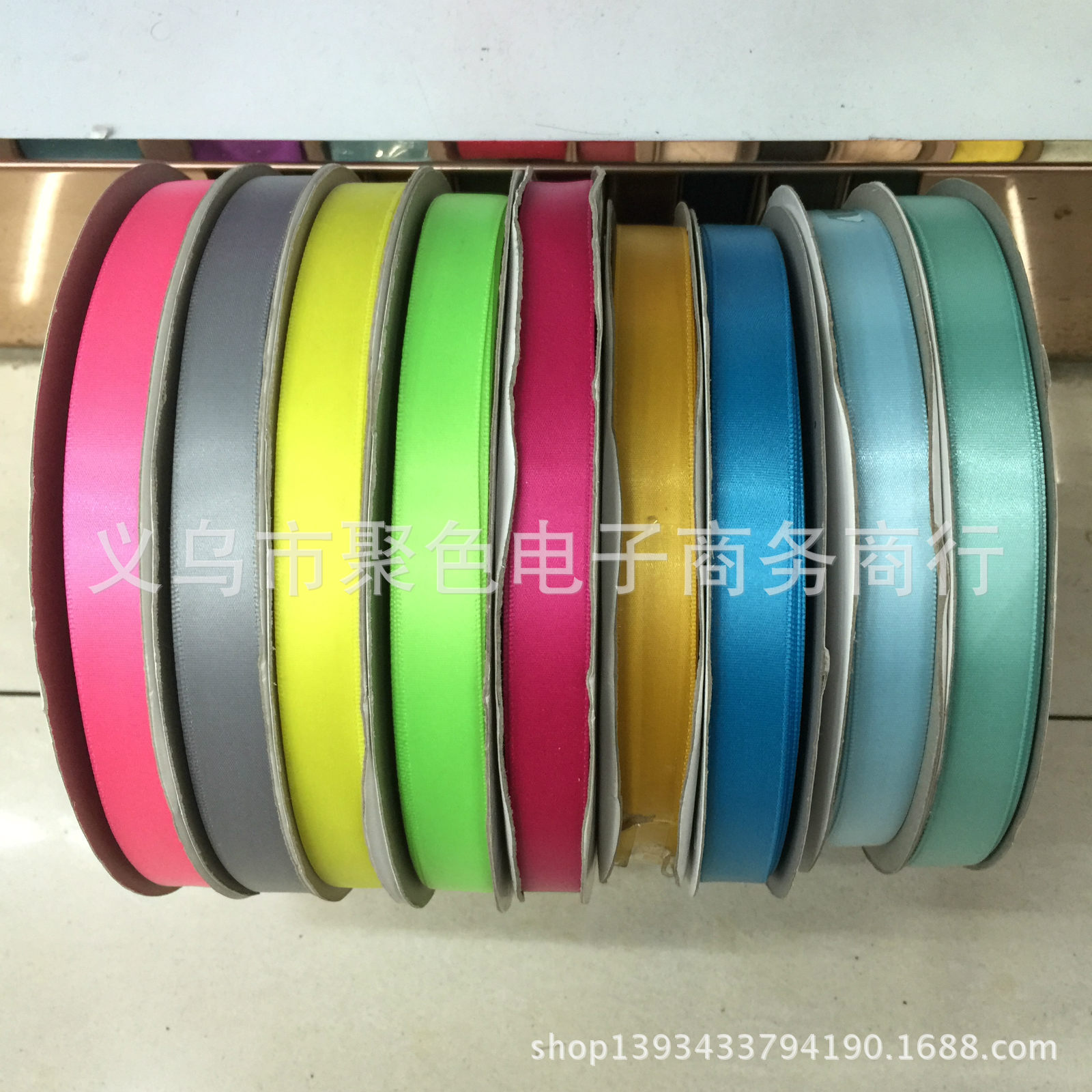 2cm涤纶带 20mm加密涤纶带6分丝带 包装礼盒 婚庆贺卡2CM涤纶缎带