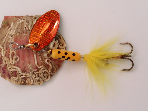 Luya sequins rotating sequins 4g sea fishing cocked mandarin fish bass catfish special killing lure bait fishing gear fishing supplies