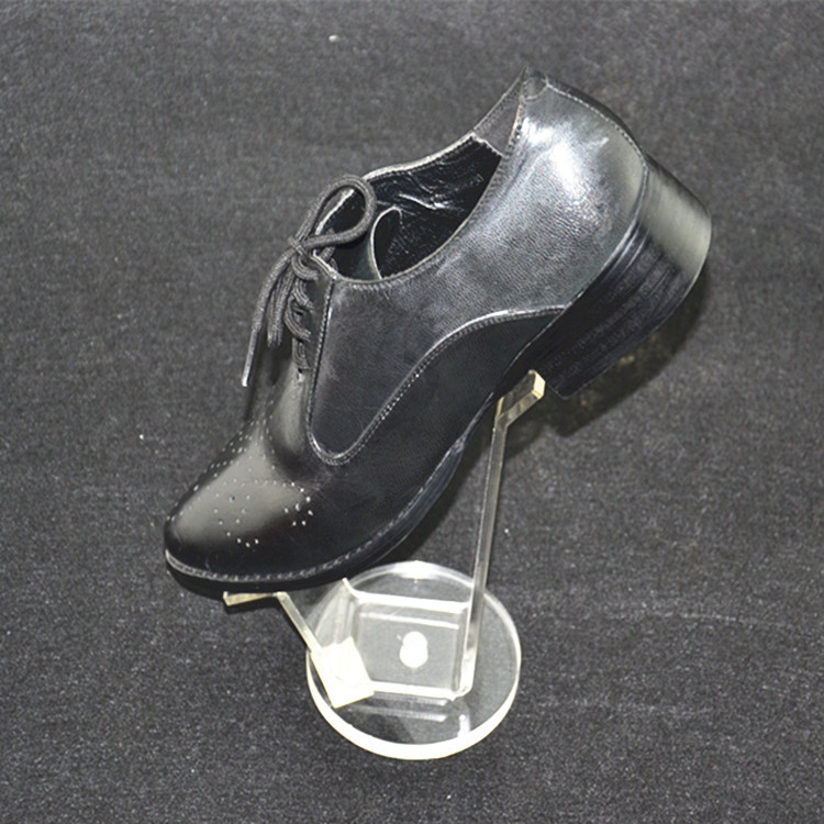 厂家直销 透明鞋托 亚克力鞋架 有机玻璃鞋托展示架 可丝印logo
