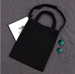 Canvas bag custom advertising canvas bag handbag blank folding shopping bag can be printed and customized