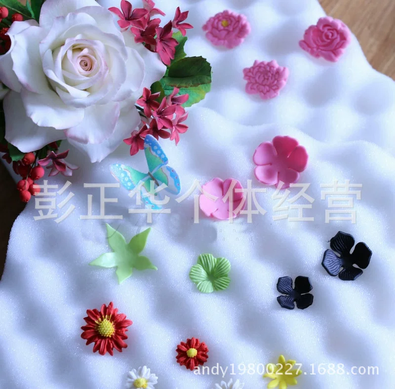 Baked sugar cake tool 2PCS sugar sugar dried fixed wave sponge pad foam pad