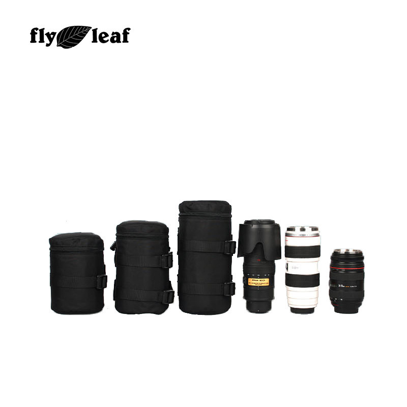 飞叶保温杯水杯袋多功能镜头筒防水单反镜头袋 加厚抗震镜头包套