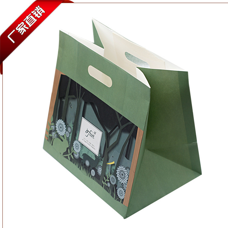 服装纸袋厂家直销供应高档定 做黑卡纸白卡纸牛皮纸手提纸袋印刷