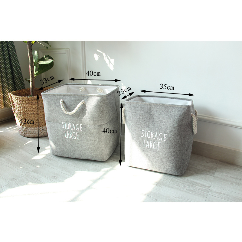 Fashion Cotton Thickened Desktop Storage Box Wholesale Nihaojewelry display picture 2