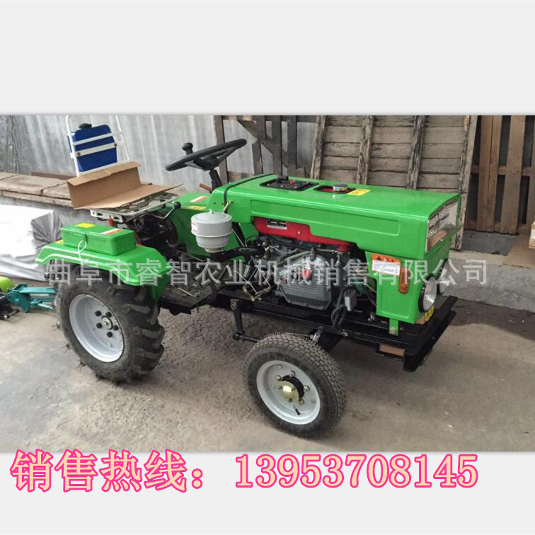 实时报价低矮四轮拖拉机旋耕机