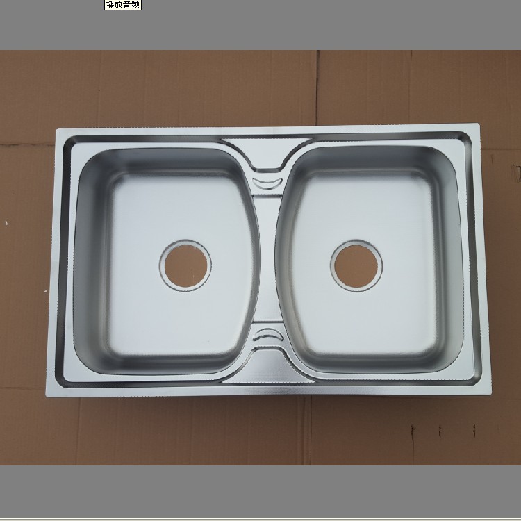 工厂批发水槽 缅甸水槽 加拿大304水槽 美国SS304盆760*420
