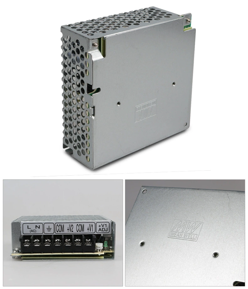 Оригинальный тайваньский блок питания Mingwei Shuang Road NED-35B 35W 5V, 0.5～4.0A 24V, 0.2～1.3A