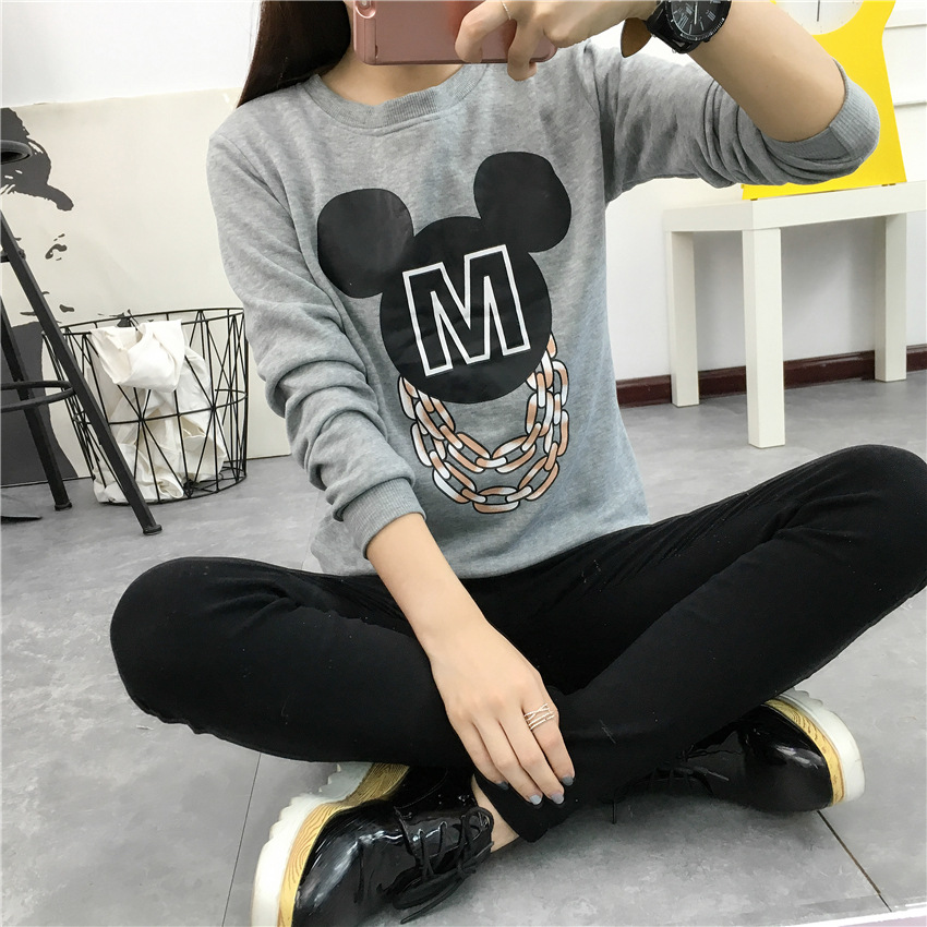Aliexpress Buy Womens T Shirt O Neck Long Sleeved Mickey Aliexpress Buy Womens T Shirt O Neck Long Sleeved Mickey