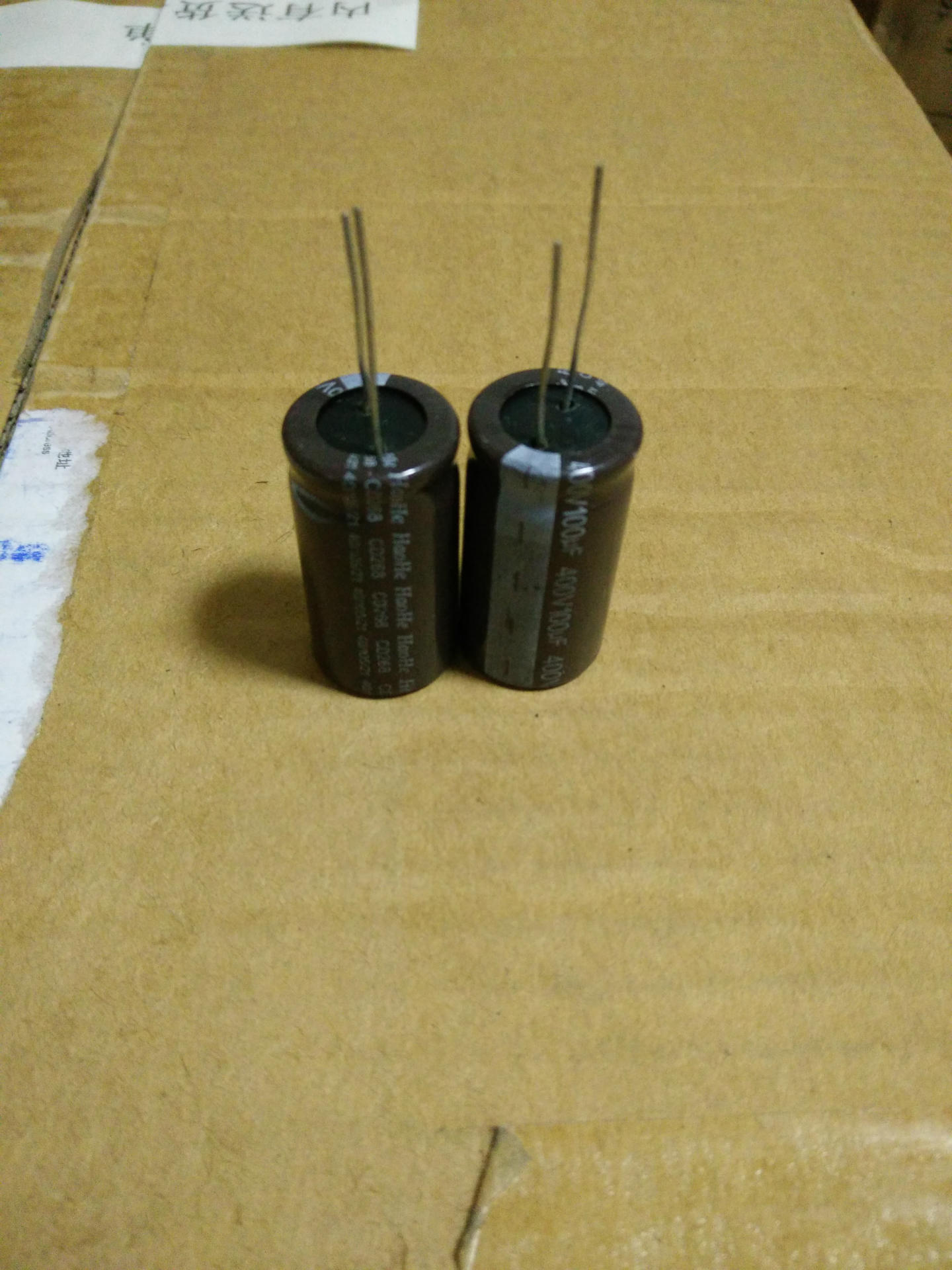 特价库存CD288电解电容400V100UF 细脚22*40实物拍摄