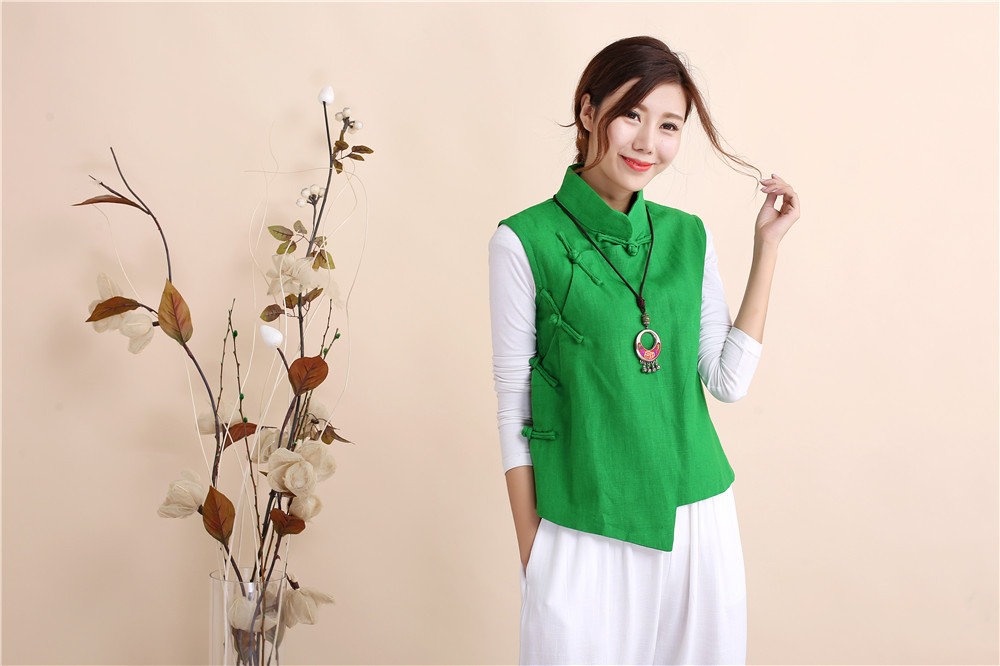 Gilet femme MA FAN TISSU en Chanvre - Ref 3316987 Image 63