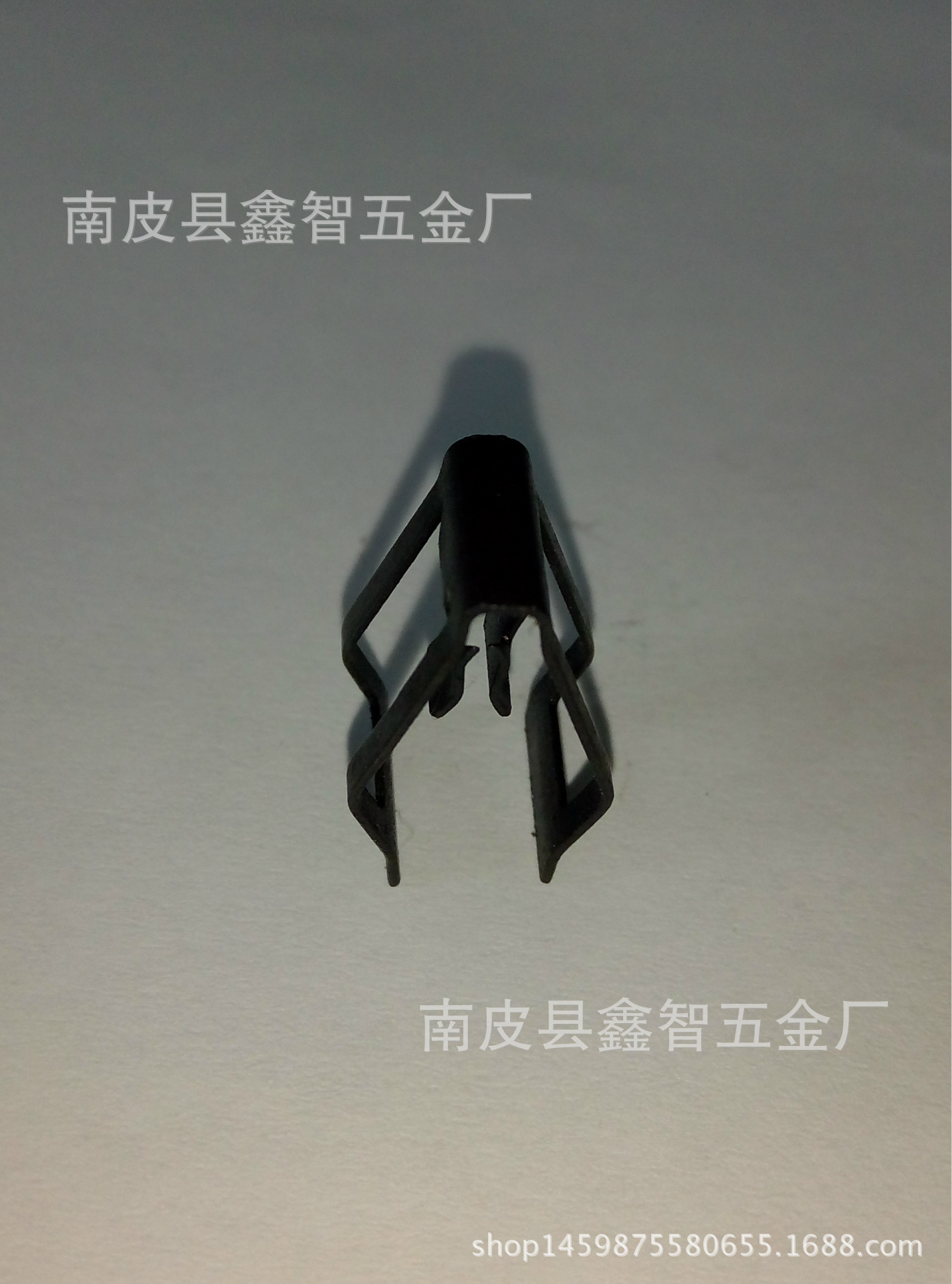 金属固定卡扣65锰卡子V型钢卡导航cd卡子