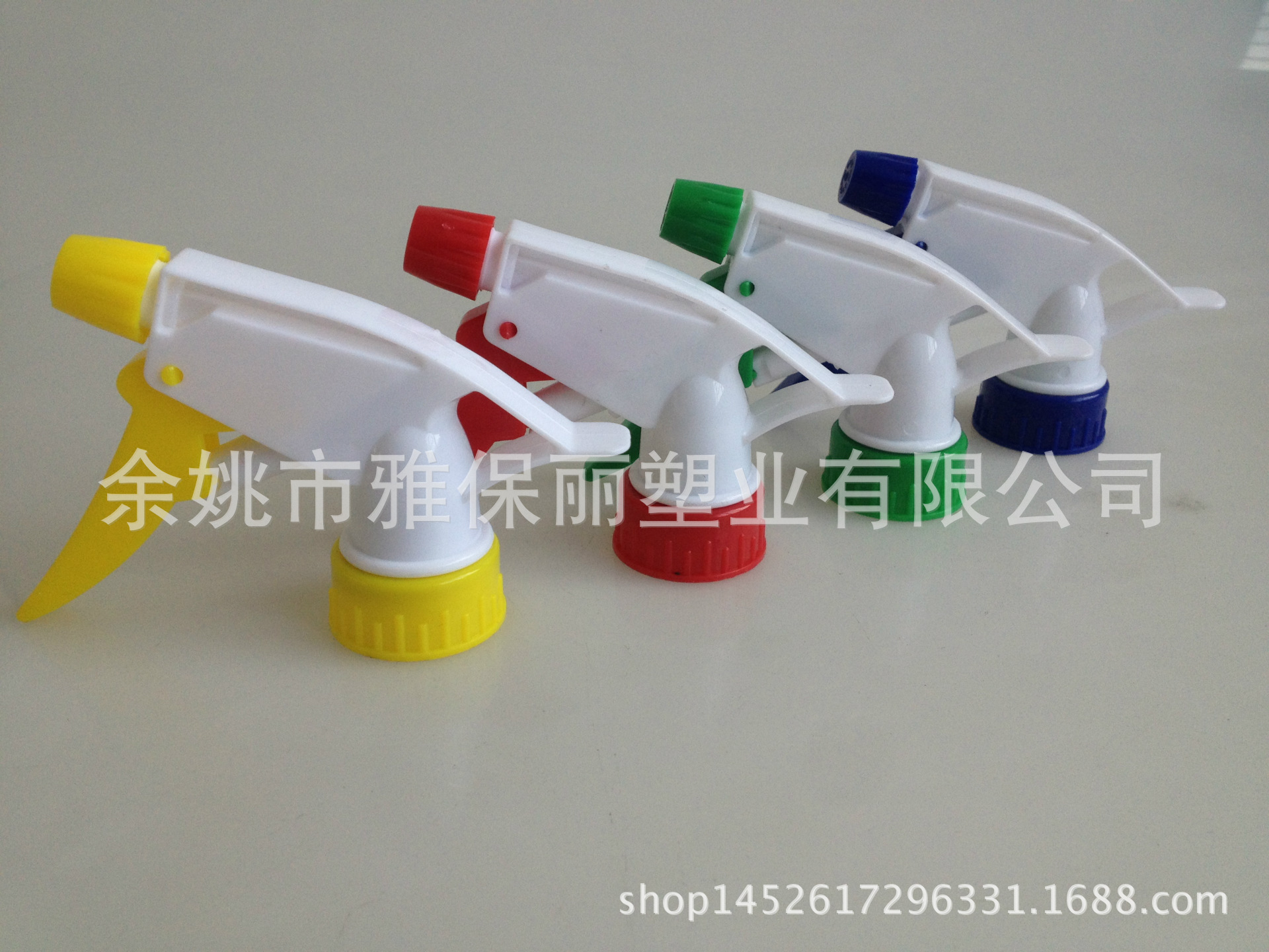 厂家直供化妆品包材塑料A枪喷头可调节雾化手扣式园林喷枪