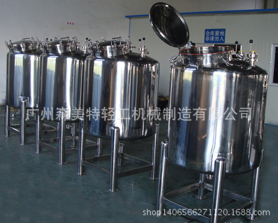 不锈钢储罐 200L不锈钢储罐 移动式不锈钢储物罐