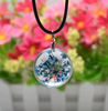 Fashionable plant lamp, glossy necklace, pendant, Aliexpress, ebay