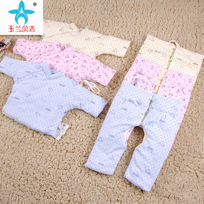 2017秋冬款童套装 婴幼儿精梭棉棉衣套装 宝宝保暖棉衣 婴儿套装