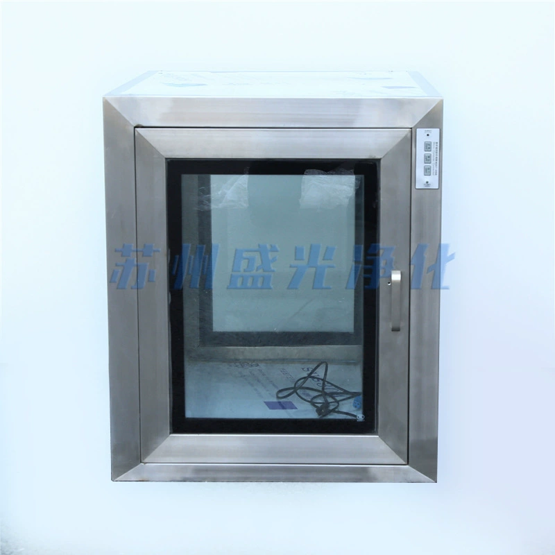 Из нержавеющей стали новый микрокомпьютер встроенный замок передачи окна беспыльная Чистая комната передачи окна от пола до потолка передачи окна