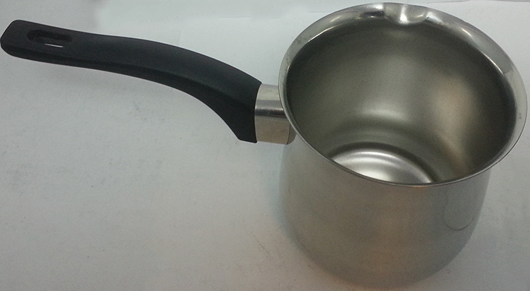 Factory direct sales of stainless steel bulging milk cups, coffee cups, single-handle coffee brewing, multi-purpose coffee cups with LIDS detail image 3