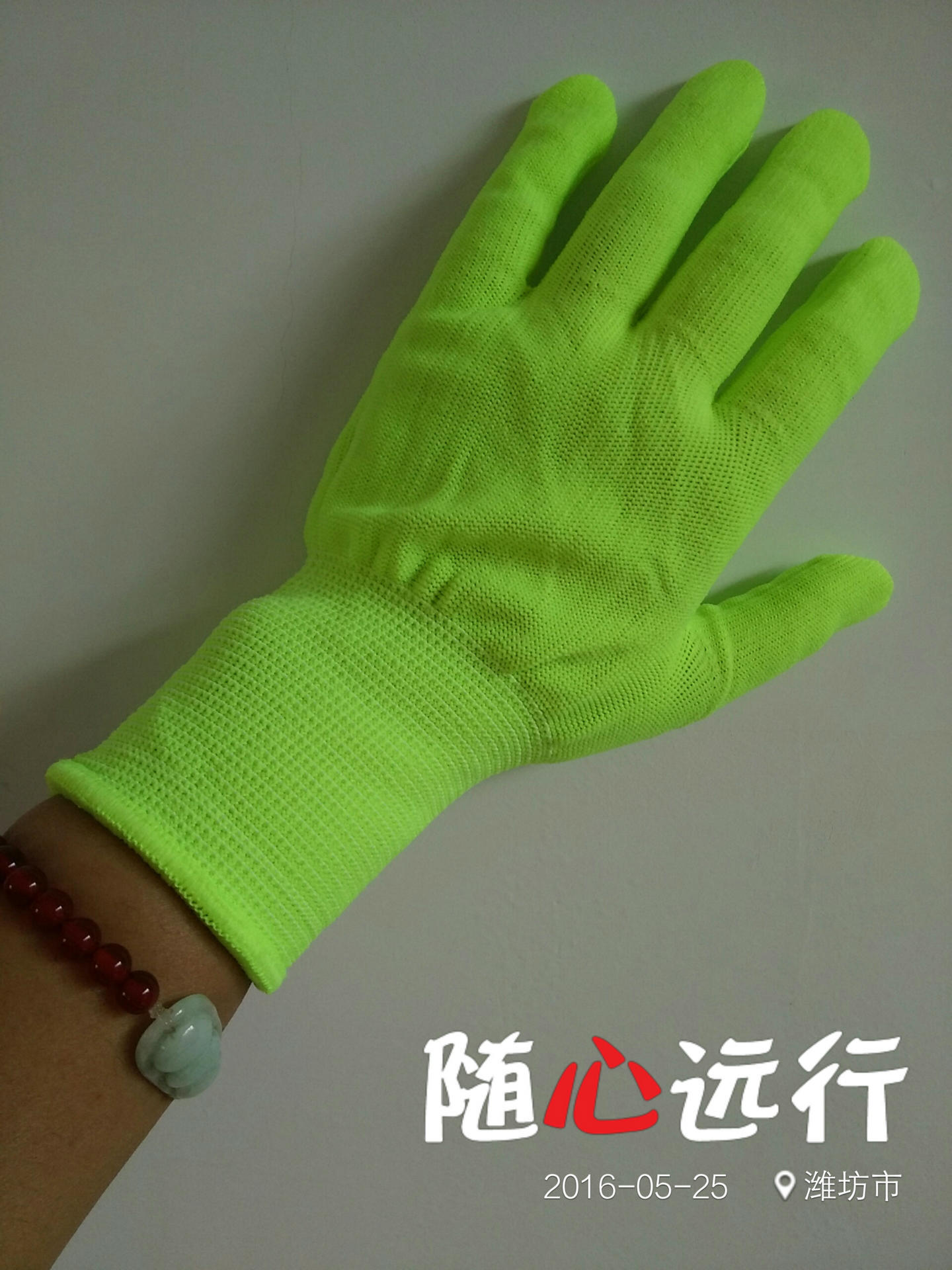 厂家生产荧光绿手套芯舞台派对夜光手套酒吧歌厅气氛道具手套