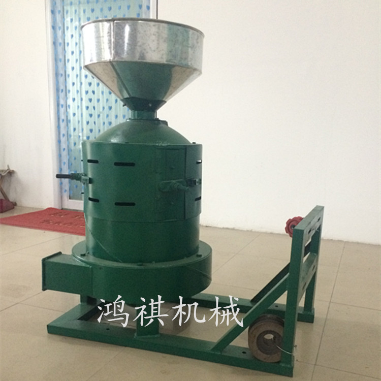 吉安谷子脱皮碾米机图片 鸿祺稻谷脱皮机 新款水稻脱皮机