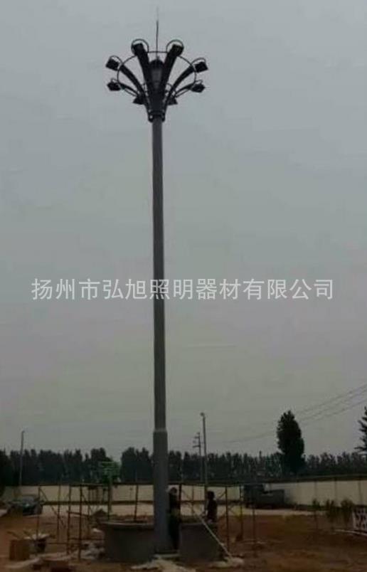 扬州弘旭专业高杆灯系列 升降式高杆灯 广场高亮度高杆灯
