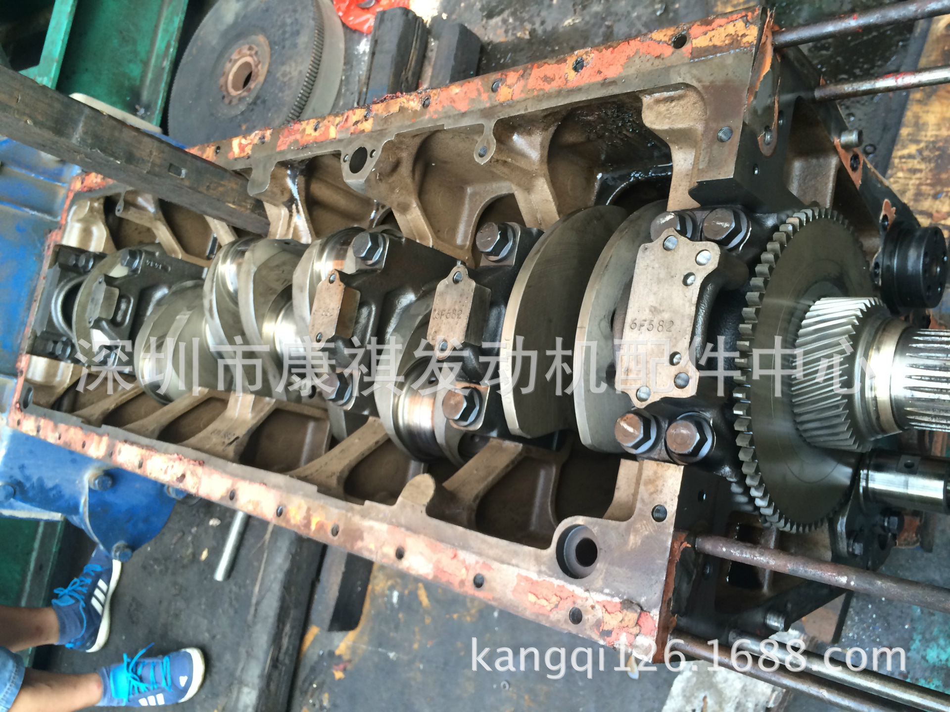 供应帕金斯2006拆车件 曲轴 缸体OE48850