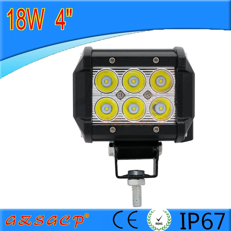 LED rectangular lamp, off-road ceiling light, headlights, 18W