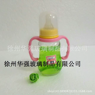 奶茶奶瓶 批发婴儿奶嘴成人可爱 一次性玻璃奶瓶酸奶果汁饮料瓶