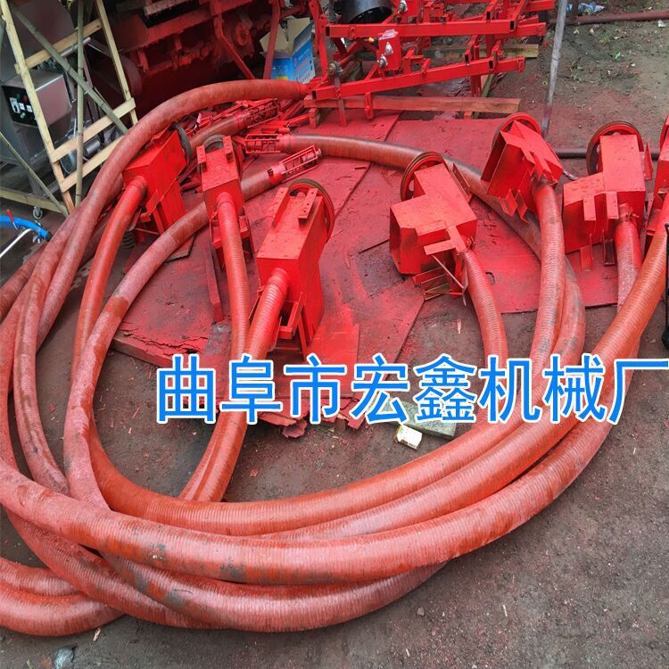 颗粒自动灌装机 加厚软管式收粮食机 家用悬挂电粮食上料机