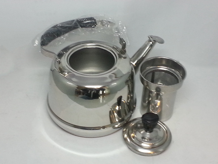 Factory direct sales of stainless steel Yali teapots, Mingyin teapots, Qinyin teapots, colorful teapots with spouts, electric stove universal flat-bottomed teapots detail image 8