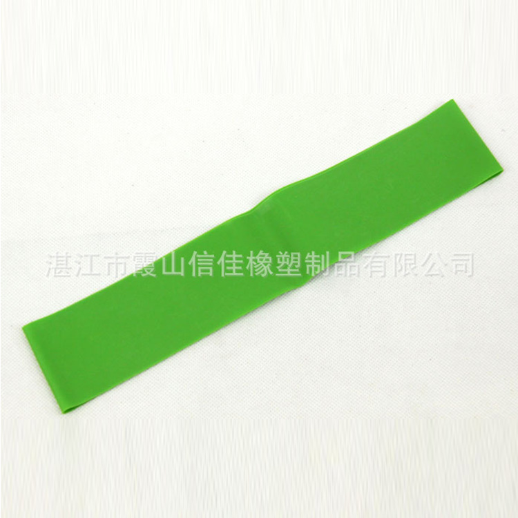 厂家供应 高弹力优良瑜伽拉力带 橡胶弹力片