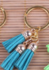 Fashionable keychain with tassels, high-end pendant, handmade, wholesale