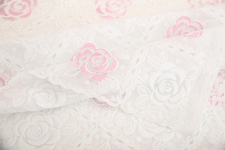 厂家直销 新款PVC蕾丝桌布 厨房餐桌防水防油餐桌布 酒店家用台布批发详情图9