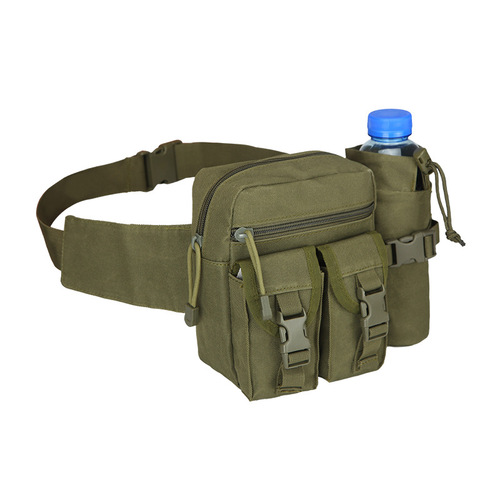 Factory water bottle waist bag outdoor sports and leisure water repellent waist bag