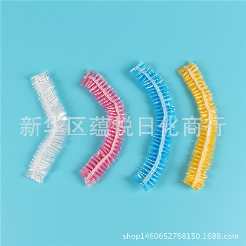 賓館酒店洗浴桑拿汗蒸壹次性浴帽家用美容美發壹次性浴帽廠家直銷