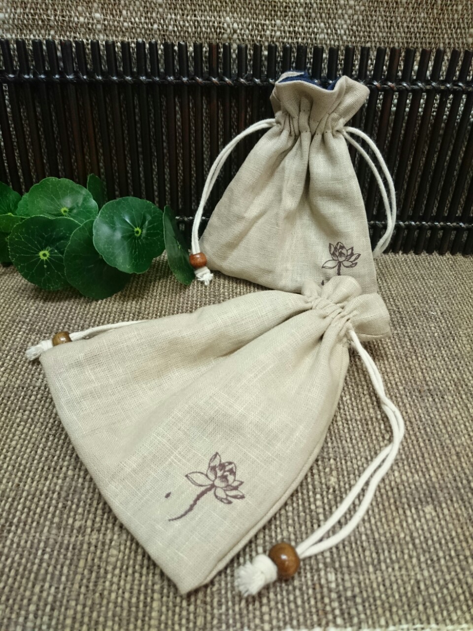 双层木珠宝袋饰品袋古玩佛珠袋手链袋首饰布袋子锦囊锦袋厂价批发