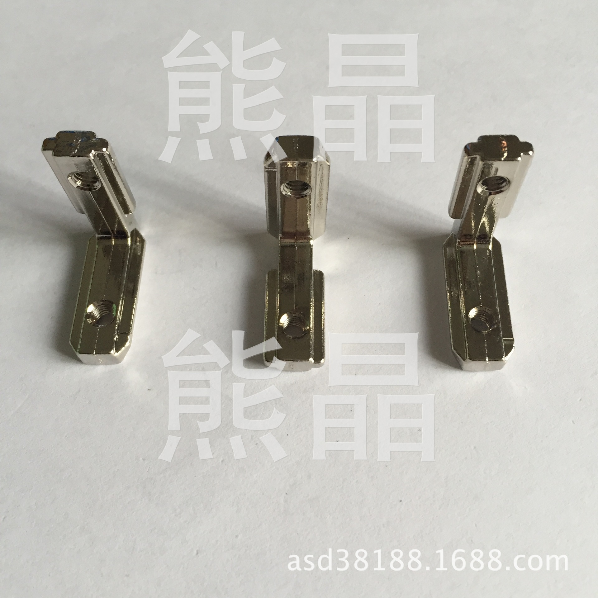 供应角槽连接件欧标2020型 内置连接件 角连接件