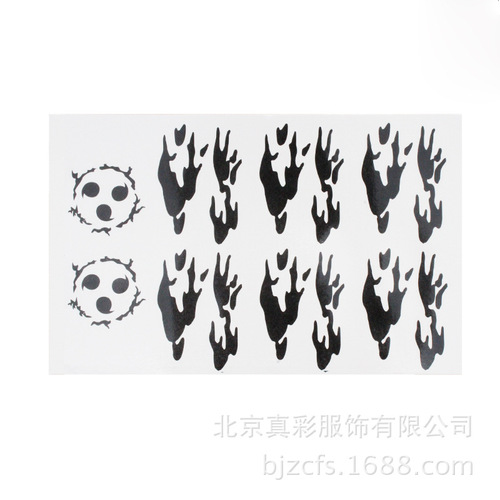 Cosplay Anime Merch Naruto Sasuke Akatsuki Gaara Waterproof Decal Sticker