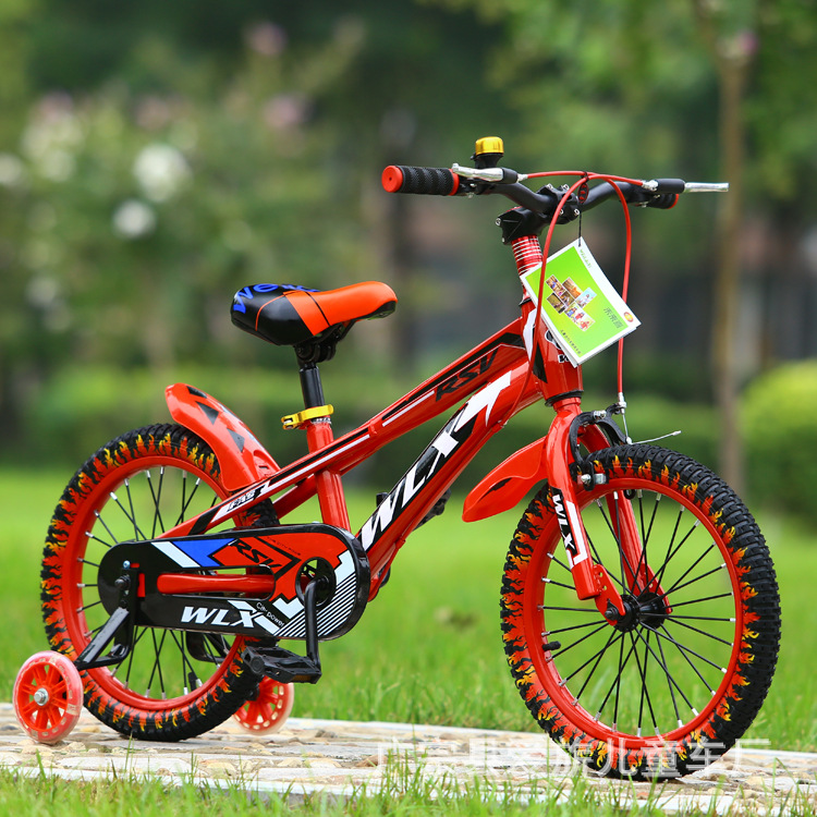 厂家直销外贸款儿童自行车男孩单车12 14 16寸户外山地童车脚踏车